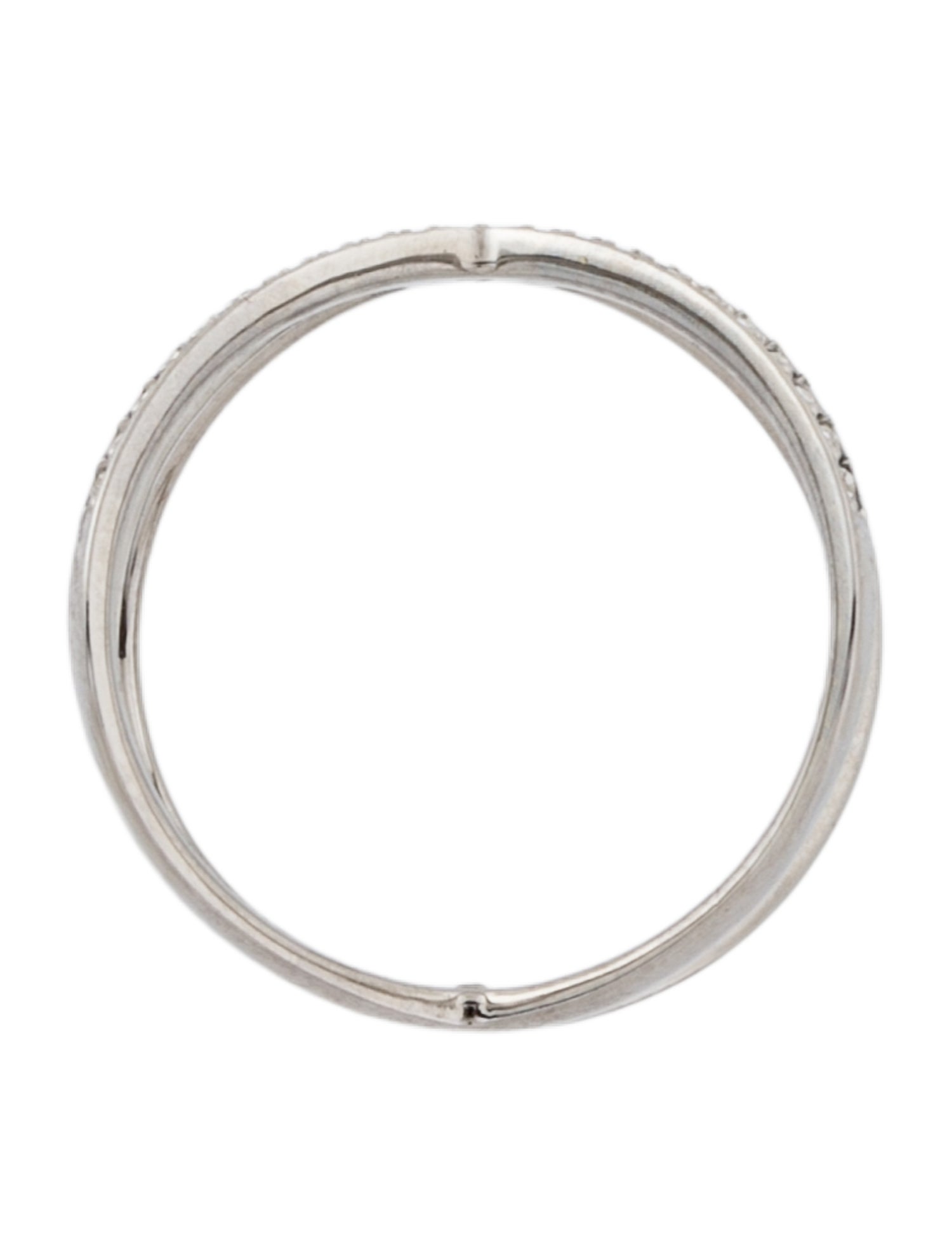 Michael Kors Crystal Crossover Ring